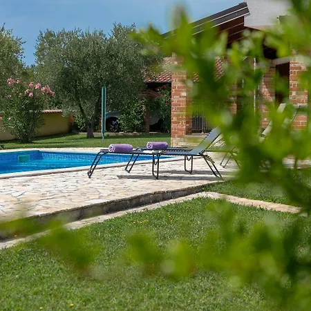 Mediterrane Mit Privatem Salzwasserpool, Babybett, Whirlpool, Tischtennis, Spielplatz * Visnjan